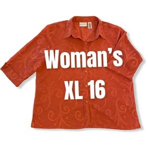 Alfred Dunner light jacket or blouse